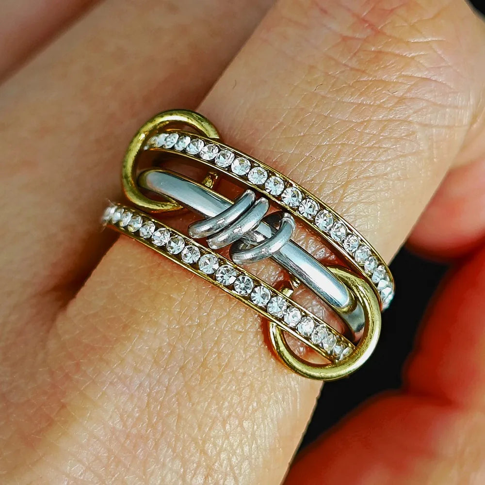 Three Piece Stack Rings Set