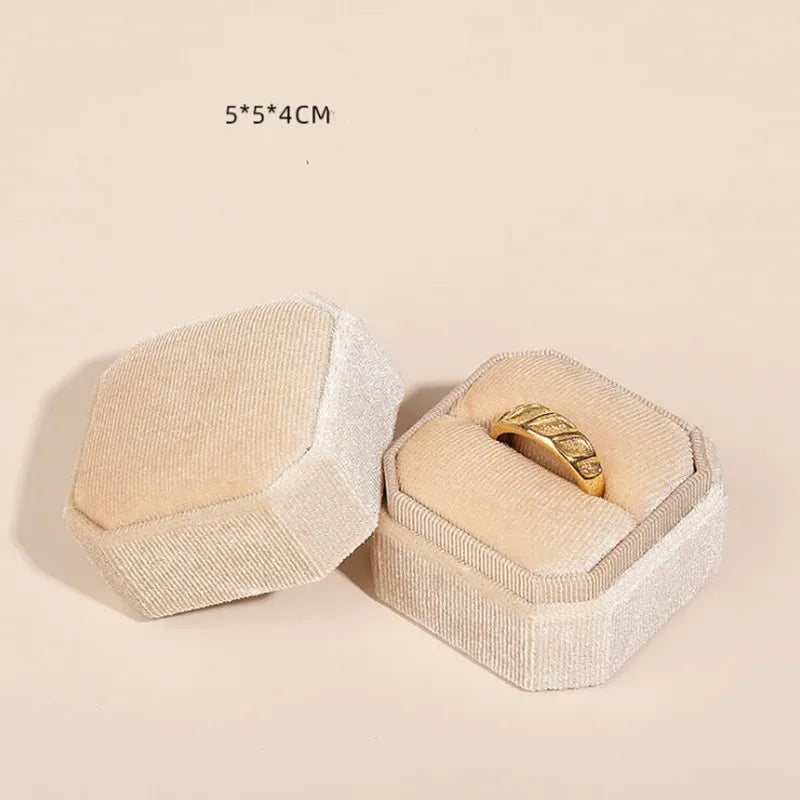 Corduroy Ring box