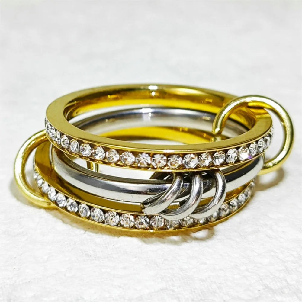 Three Piece Stack Rings Set