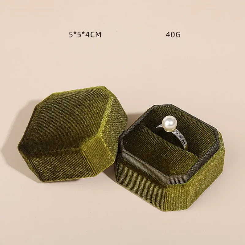 Corduroy Ring box