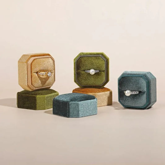 Corduroy Ring box