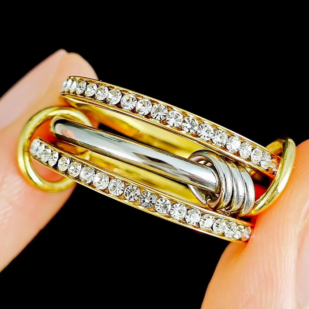 Three Piece Stack Rings Set